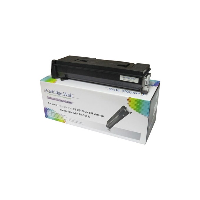 Toner Cartridge Web Black Kyocera TK550/TK552 zamiennik TK-550K 