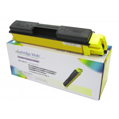 Toner Cartridge Web Yellow Kyocera TK590 zamiennik TK-590Y 