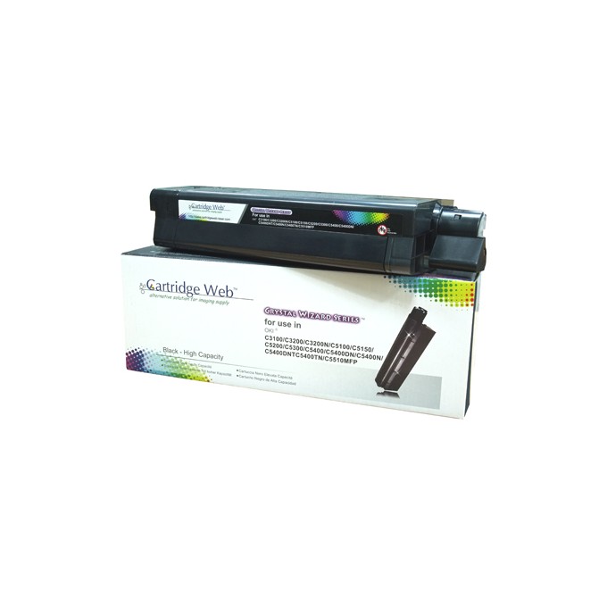 Toner Cartridge Web Black OKI C3100/C5100/C5450 zamiennik 42804516/42127408/42127457 