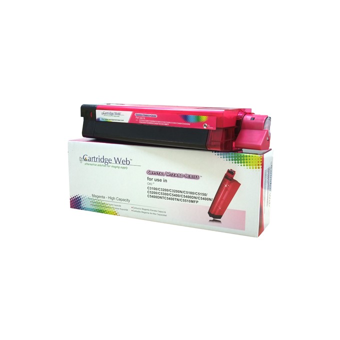 Toner Cartridge Web Magenta OKI C3100/C5100/C5450 zamiennik 42804514/42127406/42127455 