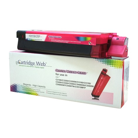 Toner Cartridge Web Magenta OKI C3100/C5100/C5450 zamiennik 42804514/42127406/42127455 