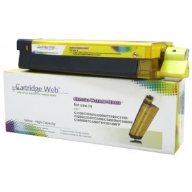 Toner Cartridge Web Yellow OKI C3100/C5100/C5450 zamiennik 42804513/42127405/42127454 