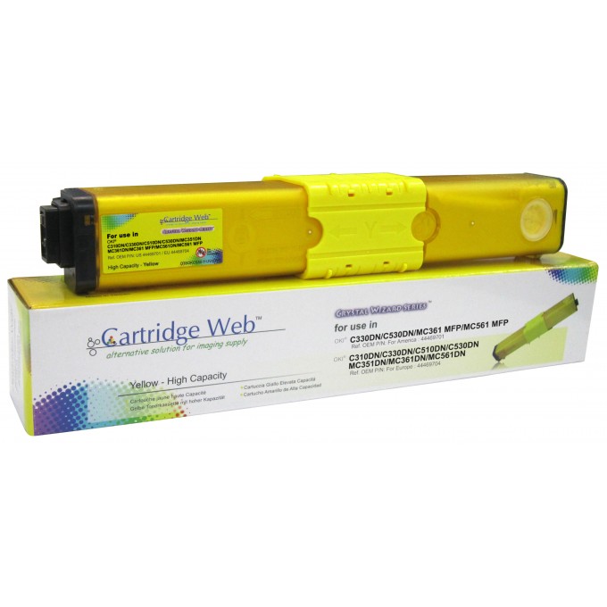 Toner Cartridge Web Yellow OKI C310 zamiennik 44469704 