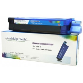 Toner Cartridge Web Cyan OKI C5800 zamiennik 43324423 