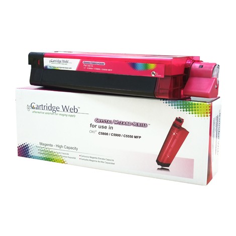 Toner Cartridge Web Magenta OKI C5800 zamiennik 43324422 