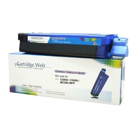 Toner Cartridge Web Cyan OKI C5850 zamiennik 43865723 