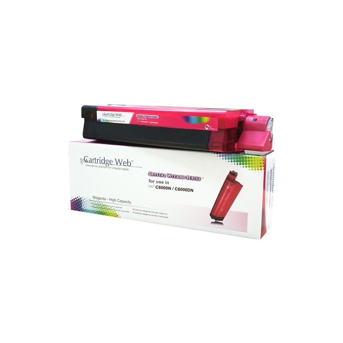 Toner Cartridge Web Magenta OKI C8600/C8800 zamiennik 43487710 
