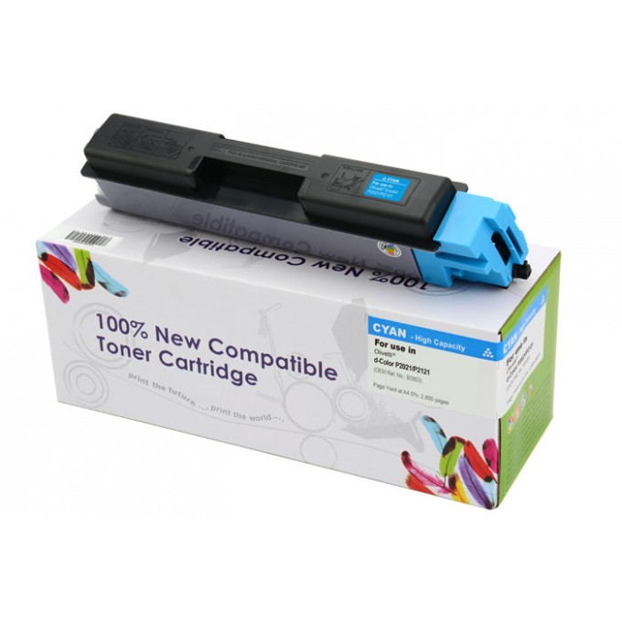 Toner Cartridge Web Cyan OLIVETTI 2021 zamiennik B0953 