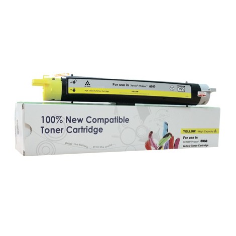 Toner Cartridge Web Yellow Xerox 6300 zamiennik 106R01084 