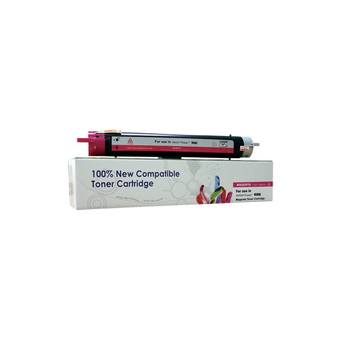 Toner Cartridge Web Magenta Xerox 6350 zamiennik 106R01145 