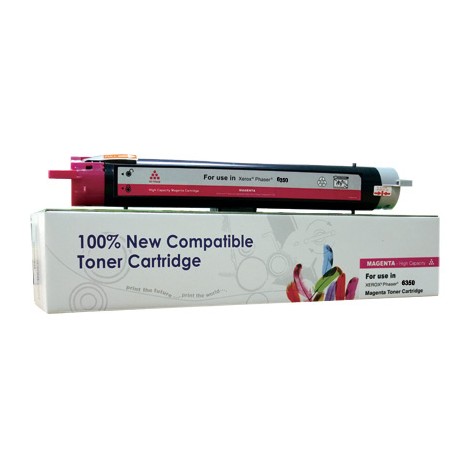 Toner Cartridge Web Magenta Xerox 6350 zamiennik 106R01145 