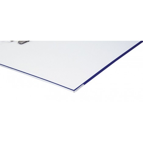 Segregator OFFICE PRODUCTS Officer z szyną, PP, A4/75mm, niebieski