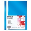 Skoroszyt OFFICE PRODUCTS, PP, A4, miękki, 100/170mikr., niebieski