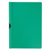 Skoroszyt Q-CONNECT z metalowym klipsem, PP, A4, 200/350mikr., zielony