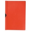 Skoroszyt Q-CONNECT z metalowym klipsem, PP, A4, 200/350mikr., czerwony