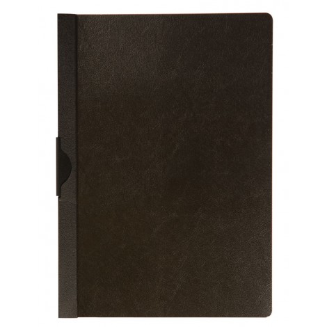 Skoroszyt Q-CONNECT z metalowym klipsem, PP, A4, 200/350mikr., czarny