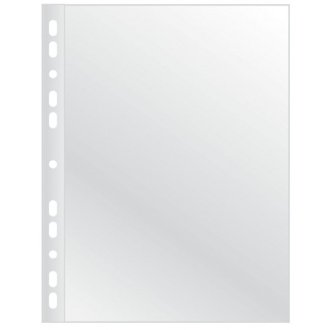 Koszulki na dokumenty Q-CONNECT, PP, A4, krystal, 100mikr., 100szt.