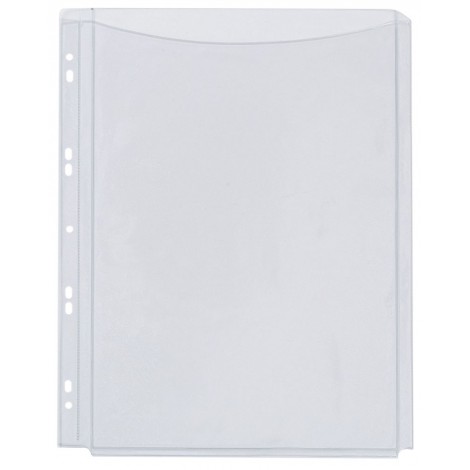 Koszulki na katalogi Q-CONNECT, PVC, A4, krystal, 180mikr., 5szt.