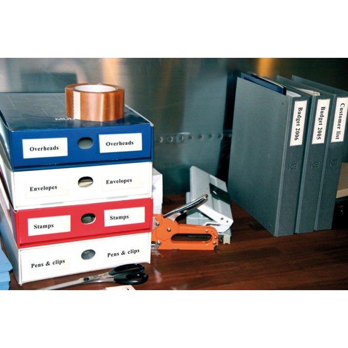 Kieszeń samoprzylepna Q-CONNECT, na wizytówki, rozc. na dł. boku, 60x95mm, 100szt.