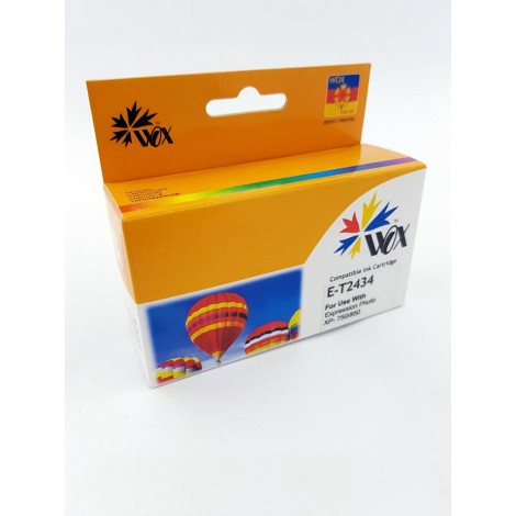 Tusz Wox Yellow Epson T2434 zamiennik T24344010 
