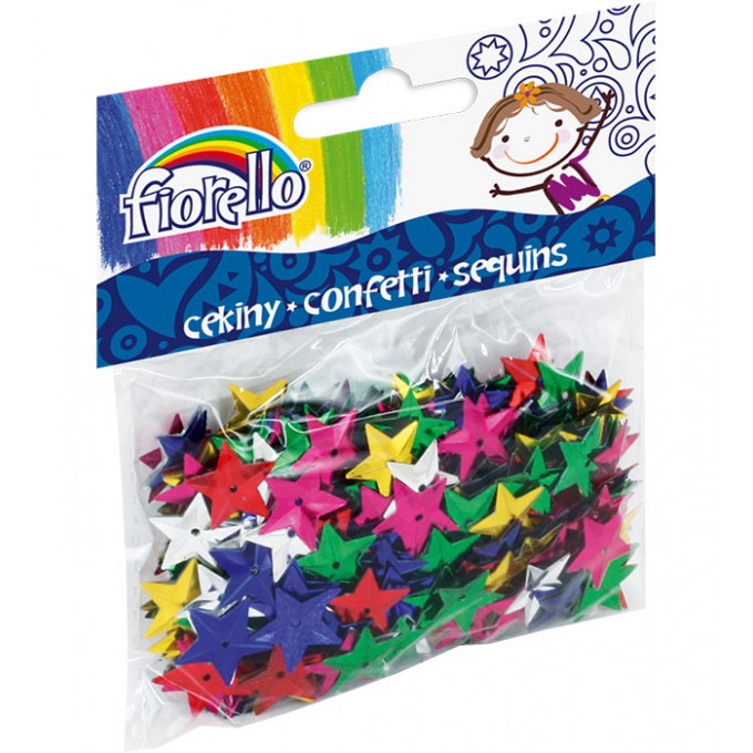 Cekiny confetti GR-C14-15 gwiazdki Fiorello