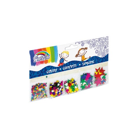 Cekiny Confetti GR-K251gwiazdy mix 5 Fiorello