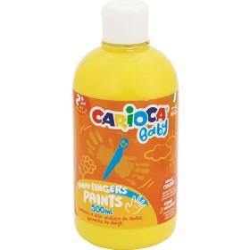 Farba Carioca  BABY do malowania palcami 500 ml Żółta KO034/03