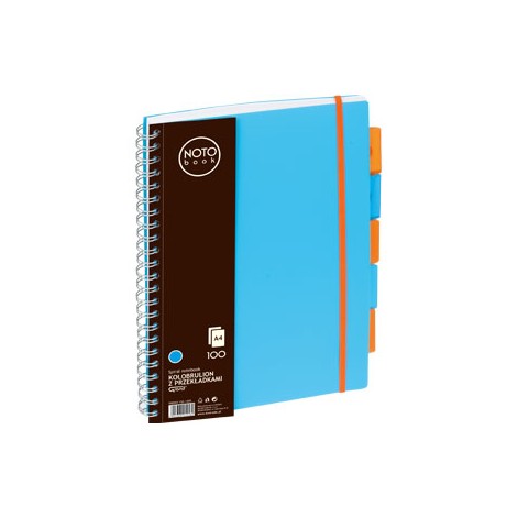 Kołobrulion Grand NOTObook  A4 100 niebieski kratka