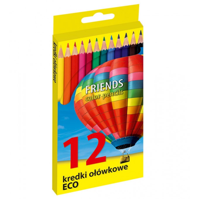 Kredki ECO 12 kol.