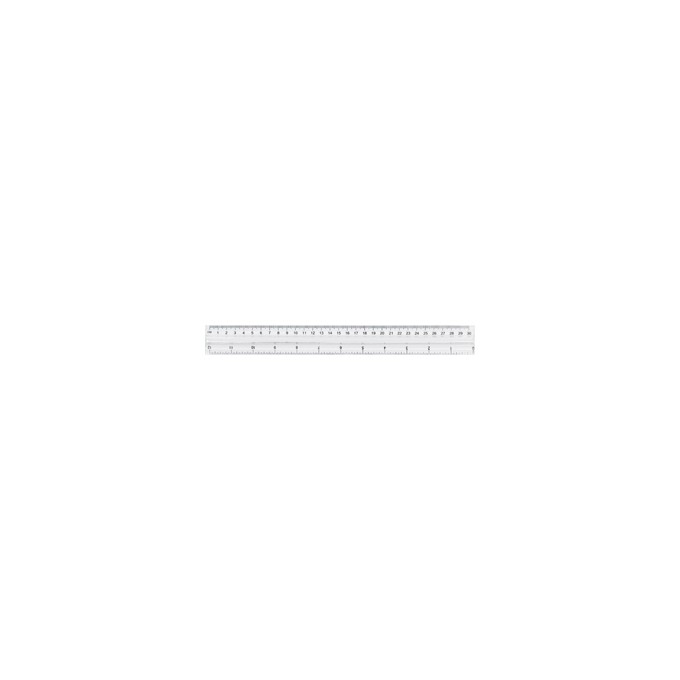 Linijka GRAND plastikowa z uchwytem &8211 30cm/12cali GR-878