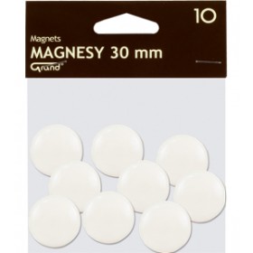 Magnes 30mm GRAND biały