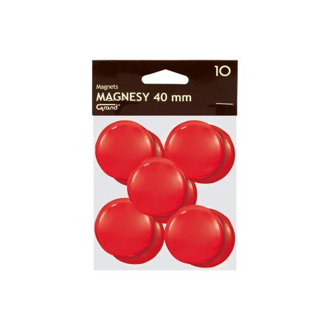 Magnes 40mm GRAND czerwony