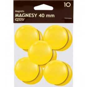 Magnes 40mm GRAND żółty