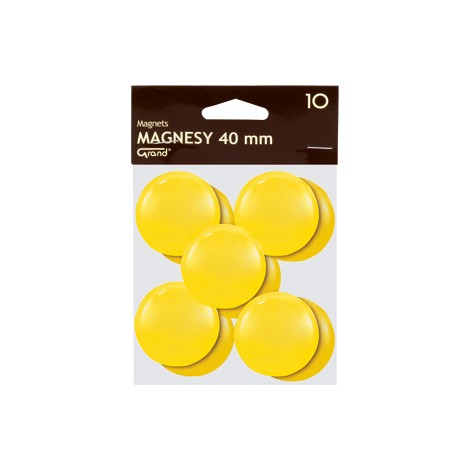 Magnes 40mm GRAND żółty