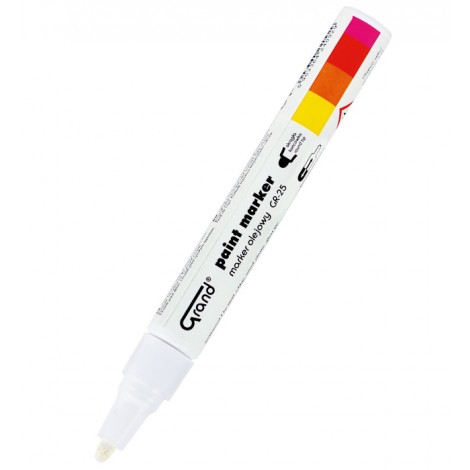 Marker olejowy GRAND GR-25 biały