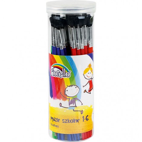 Pędzle akw. w tubie nr 1-6  a&822172 Fiorello