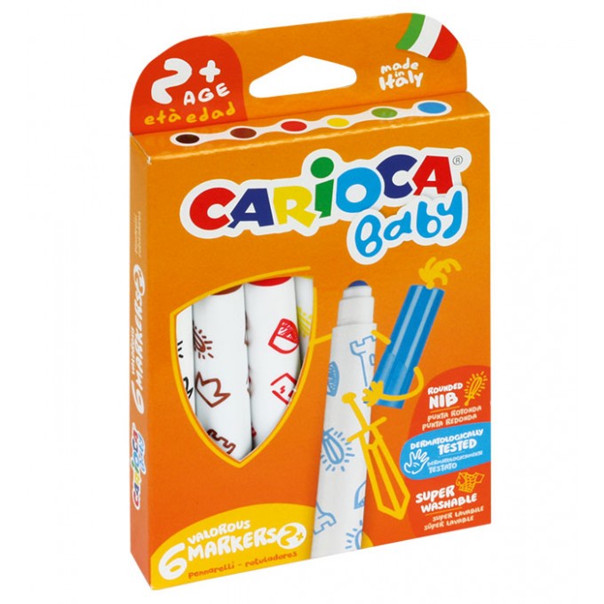 Pisaki Maxi Baby 6 kol. (43223/42813)