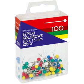 Szpilki Kolorowe 3,8x15mm 100 GRAND T4