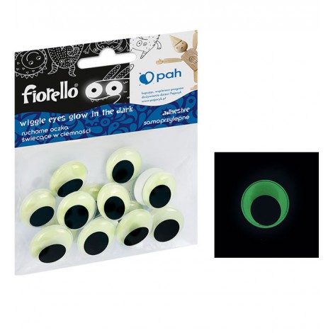 Confetti Fiorello GR-KE15-20F oczka samoprzylepne fluorescencyjne