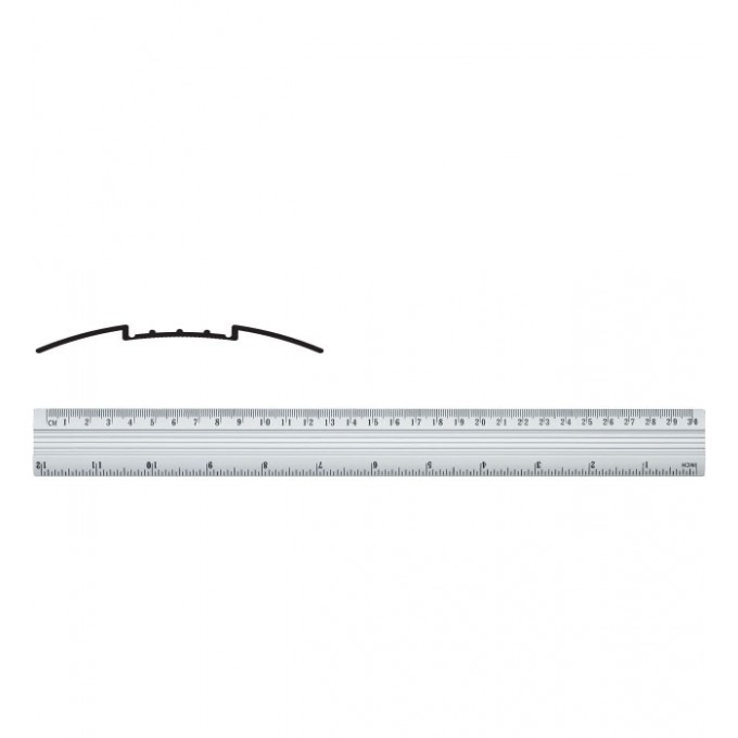 Linijka GRAND aluminiowa &8211 30cm GR-112-30