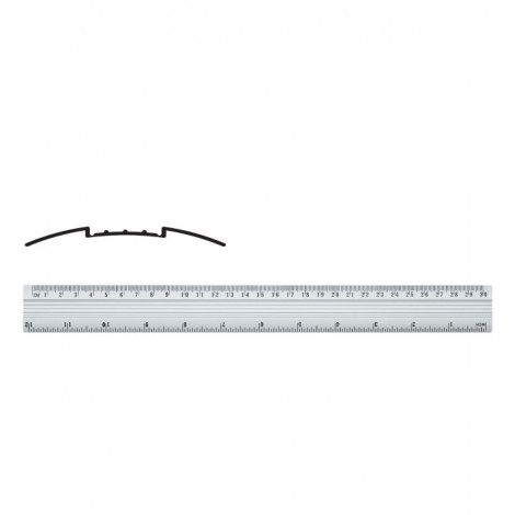 Linijka GRAND aluminiowa &8211 30cm GR-112-30