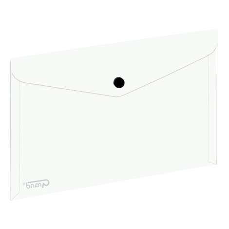 Koperta 043 A5 zatrzask biała GRAND