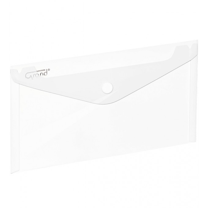 Koperta na zatrzask 225x124mm GRAND ZP-046-DL biała