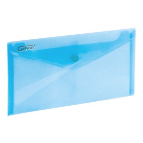 Koperta na zatrzask 225x124mm GRAND ZP-046-DL niebieska