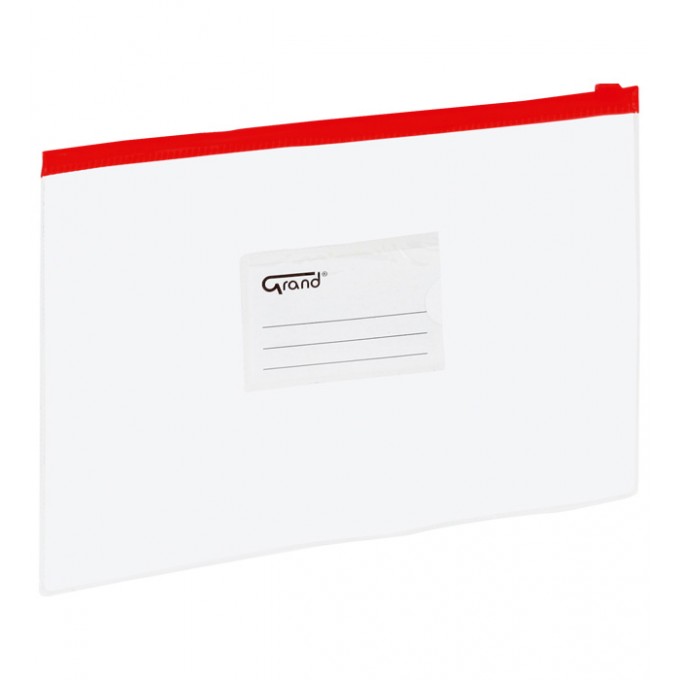 Koperta z zamkiem strunowym  A5 EC007B GRAND czerwona