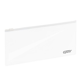 Koperta z zamkiem strunowym 240x118mm GRAND GR-P053 biała