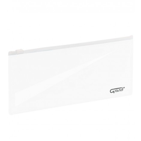Koperta z zamkiem strunowym 240x118mm GRAND GR-P053 biała
