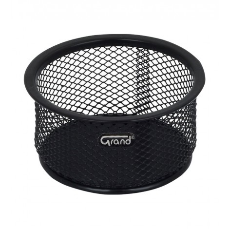 Pojemnik na spinacze GRAND GR-010 siatka met. czarny
