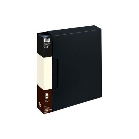 Teczka ofertowa 9008 A  80 koszulek GRAND czarna