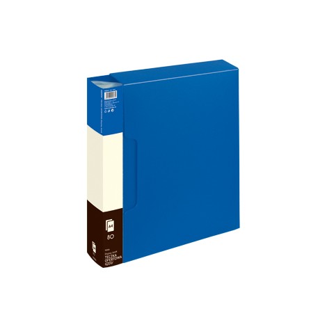 Teczka ofertowa 9008 A  80 koszulek GRAND niebieska